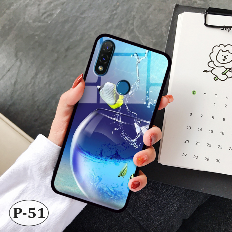 Ốp lưng kính VSMART JOY 2+ in 3D