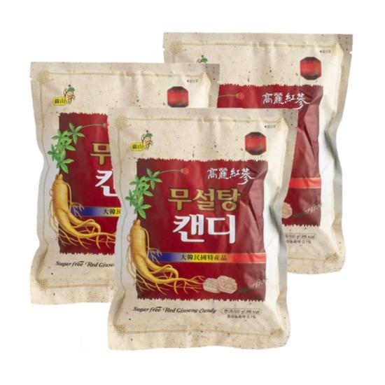 KẸO HỒNG SÂM KHÔNG ĐƯỜNG HÀN QUỐC - BỊCH 500G