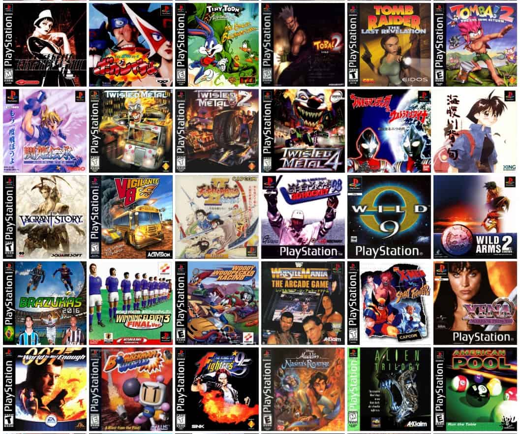bộ 11 game ps1 tự chọn