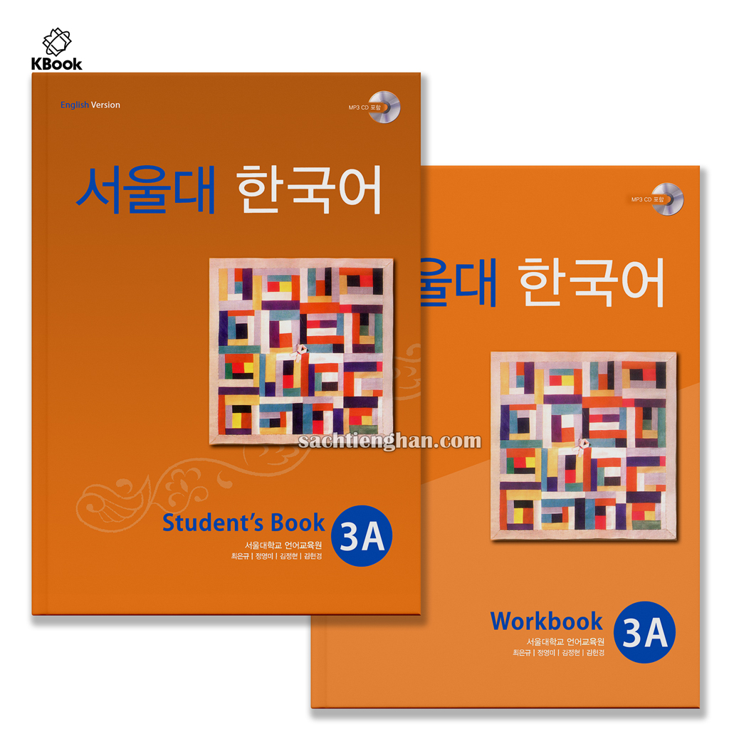 Combo (SGK+SBT) Seoul 3A- 서울대 한국어 3A