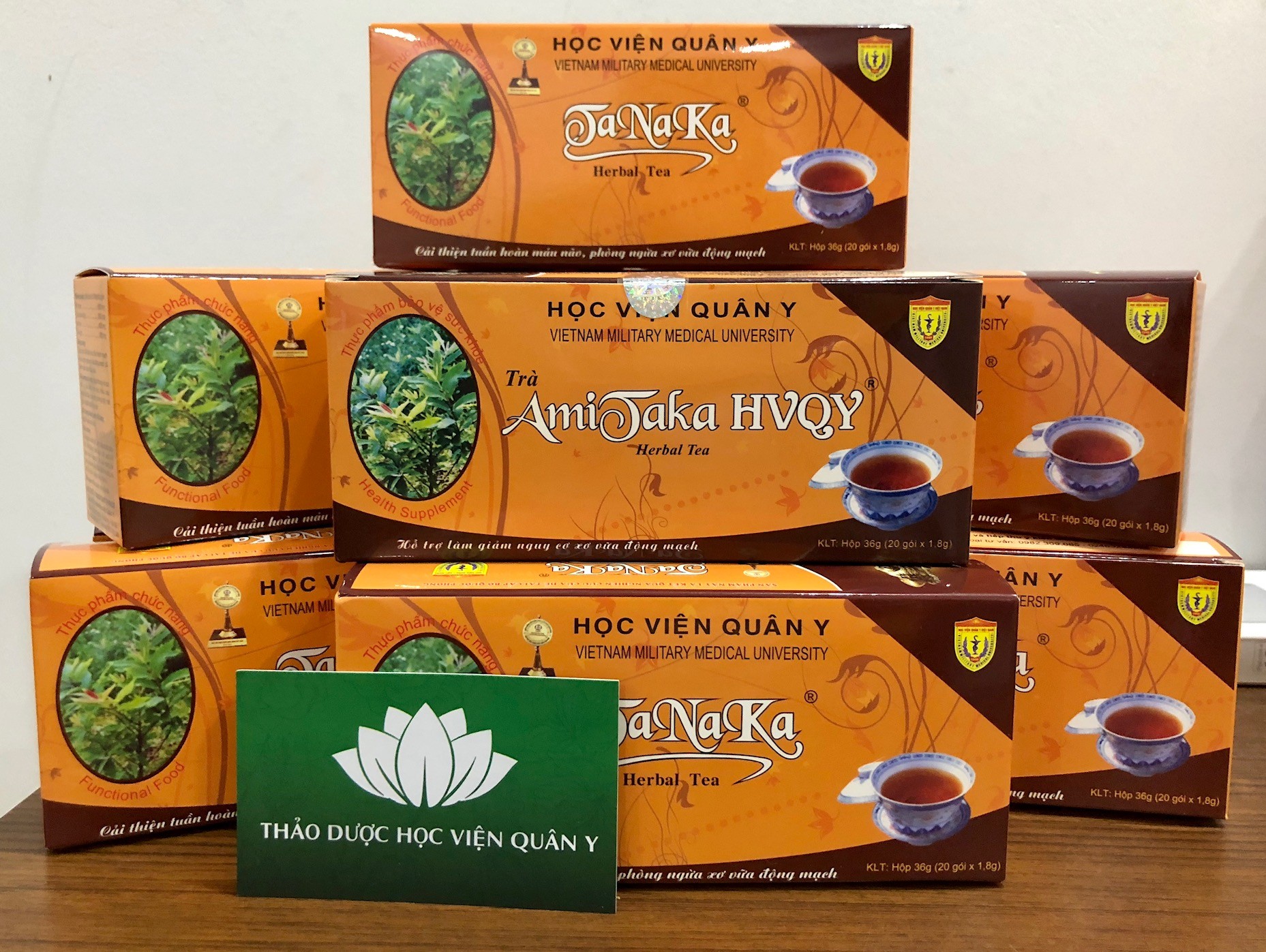 Trà amitaka ( Trà Tanaka ) - Học viện quân y