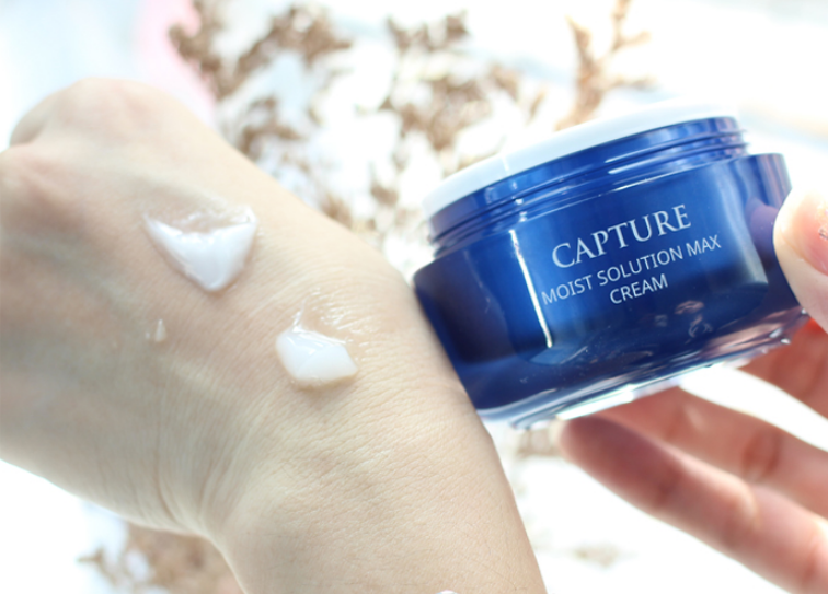 Kem dưỡng AHC Capture Moist Solution max cream (xanh)