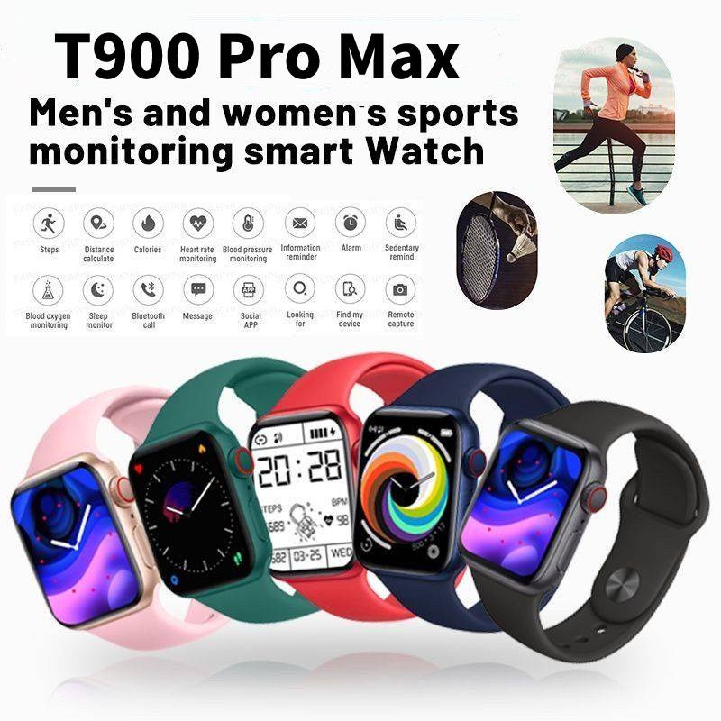 Đồng Hồ Thông Minh T900 Pro Max - Smart Watch Seri 8 Hỗ Trợ Nghe Gọi 2 ...