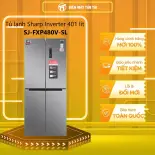Tủ lạnh Sharp inverter 401 Lít SJ-FXP480V-SL - GIAO TOÀN QUỐC - FREESHIP HCM
