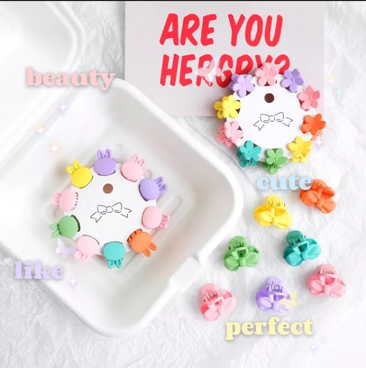 Set 5 kẹp tóc nhiều kiểu dáng dễ thương