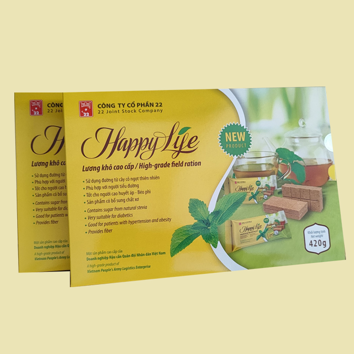 Lương khô dinh dưỡng đồ ăn cho người người ăn kiêng, tiểu đường, cao huyết áp, béo phì, từ cỏ ngọt tự nhiên