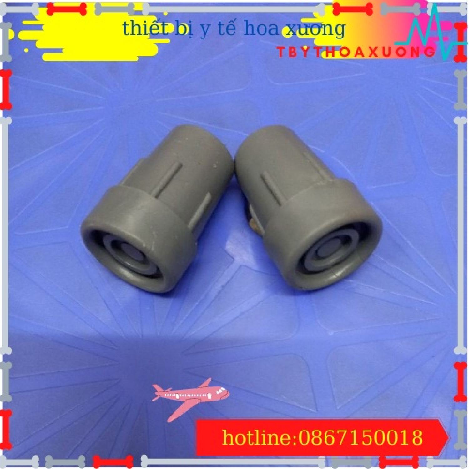 Đế Nạng Cao Su Thay Thế Cho Nạng Inox Việt Nam