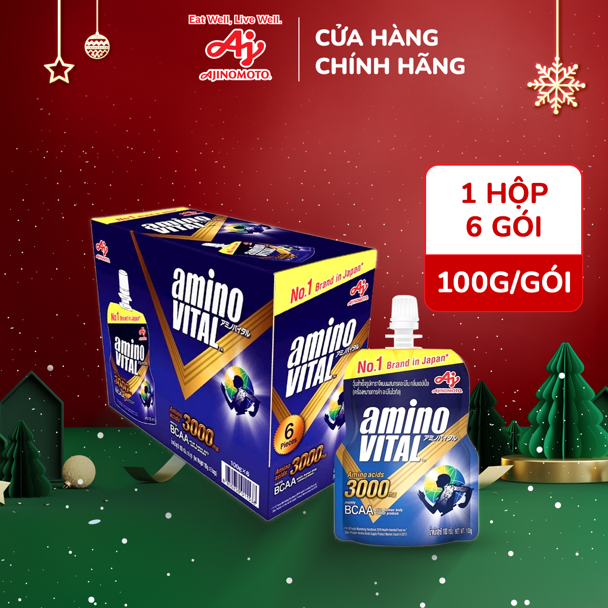 Combo 6 Gói Thức Uống Thể Thao “aminoVITAL”&hellip;