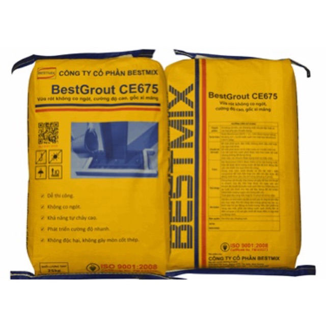Bột chống thấm BestGrout CE675 chất lượng đảm bảo an toàn đến sức khỏe người sử dụng cam kết hàng đúng mô tả