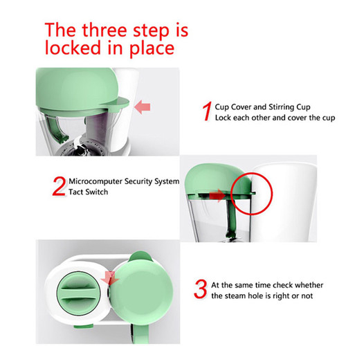 Máy hấp và xay thức ăn 2 in 1