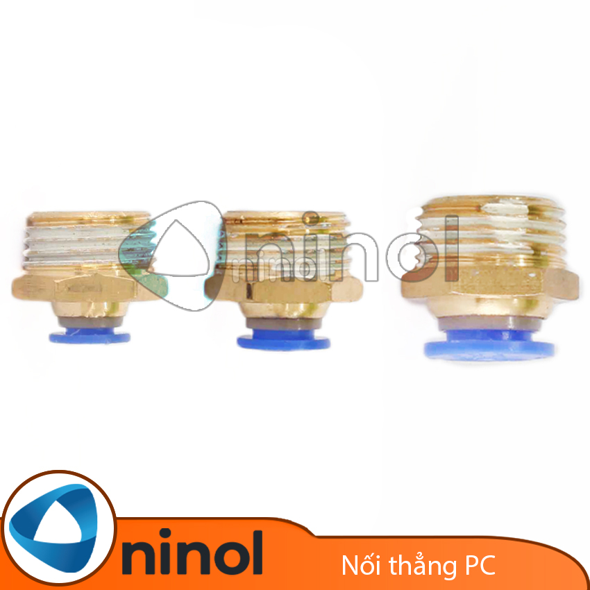 Nối thẳng ống hơi khí nén PC