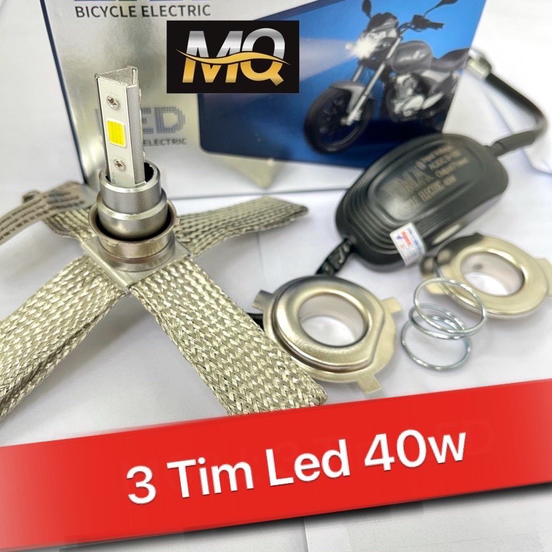 ĐÈN PHA LED CHÍNH HÃNG RTD M02J LẮP Ô TÔ XE MÁY