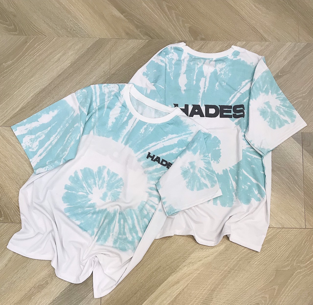 Áo Thun form rộng hades loan xanh