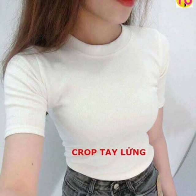 Áo Croptop Tay Ngắn