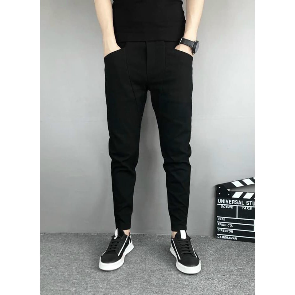 QUẦN JOGGER KAKI BASIC TRƠN NAM NỮ ỐNG CÔN KHÔNG BO CHẤT DÀY DẶN BAO ĐẸP