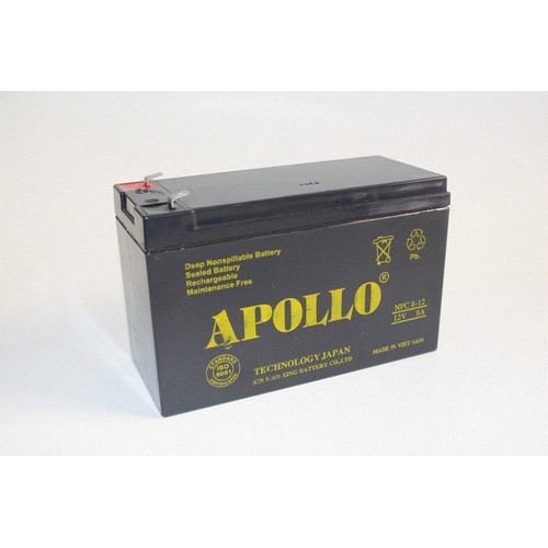 Bình acquy Khô Apollo 12V 7.5Ah