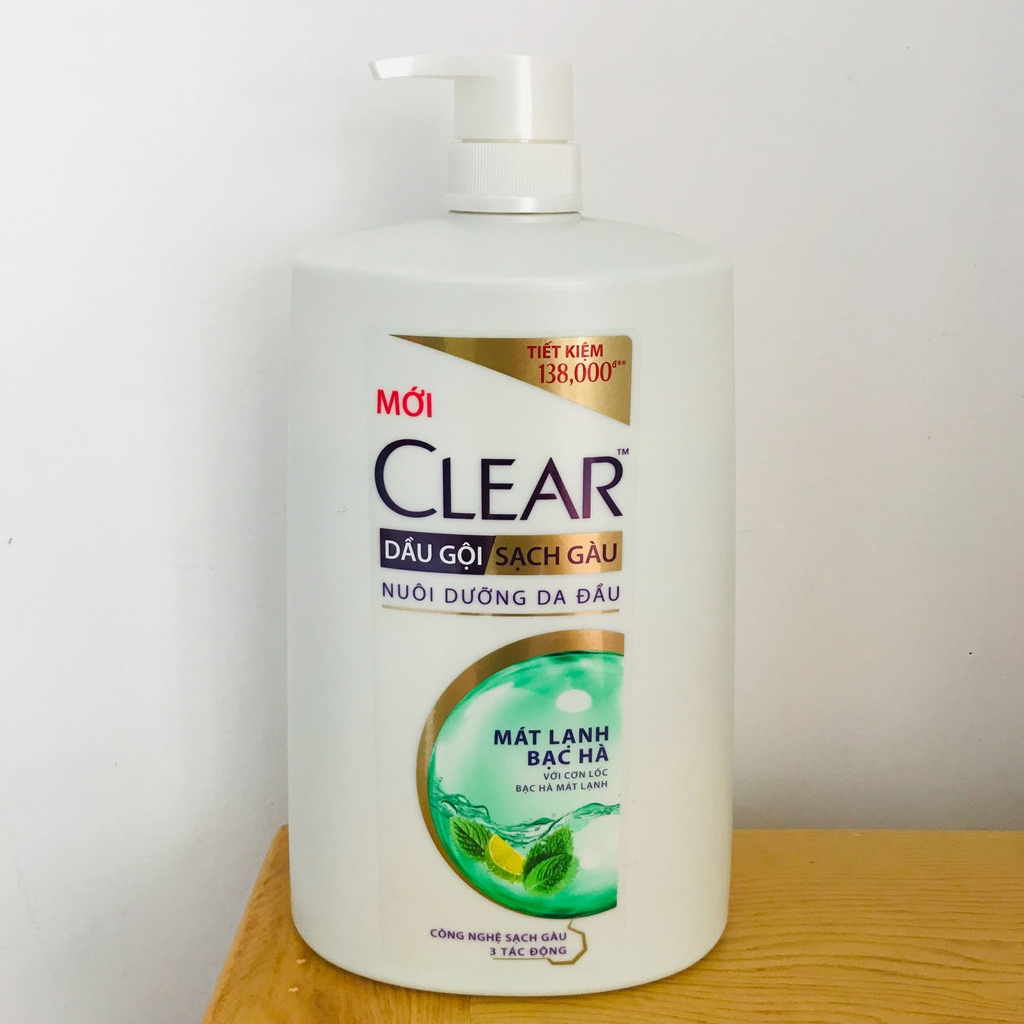 Dầu gội CLEAR Mát Lạnh Bạc Hà 1.4kg