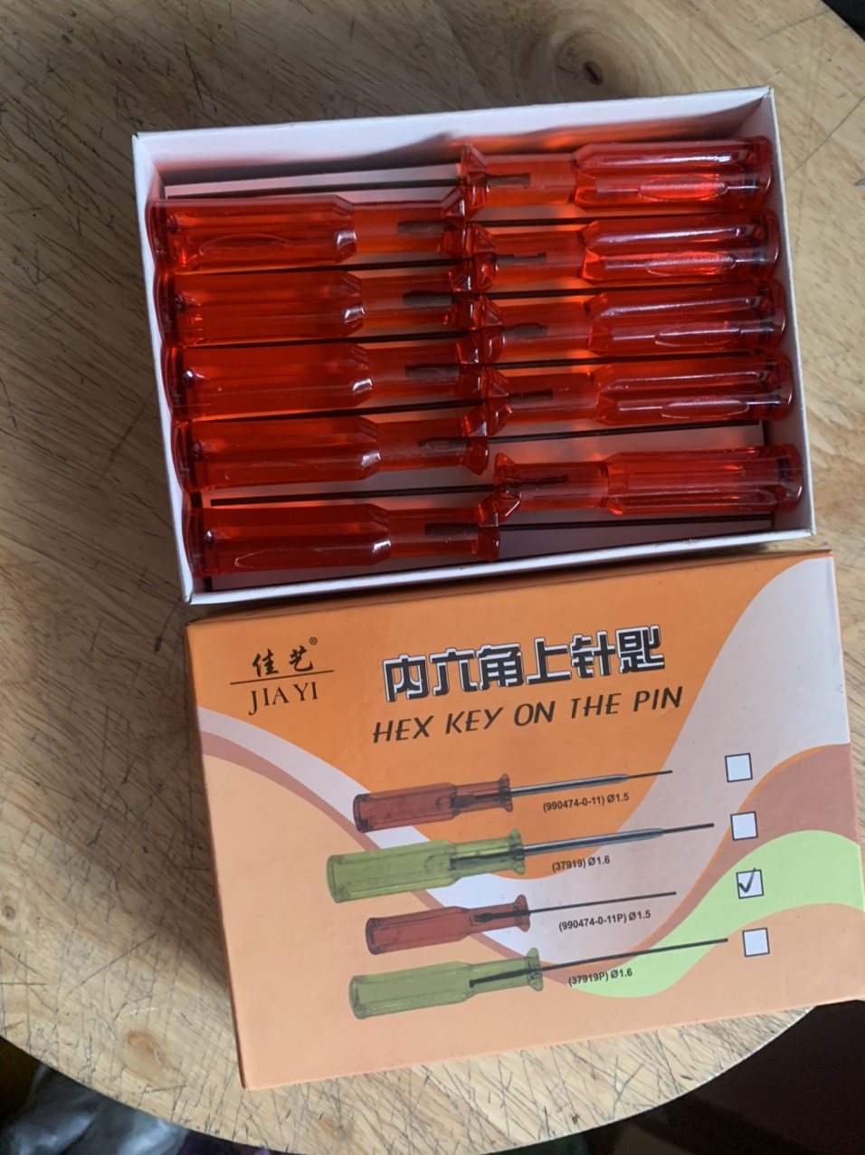 Combo 20 cây lục giác mở kim máy vắt sổ