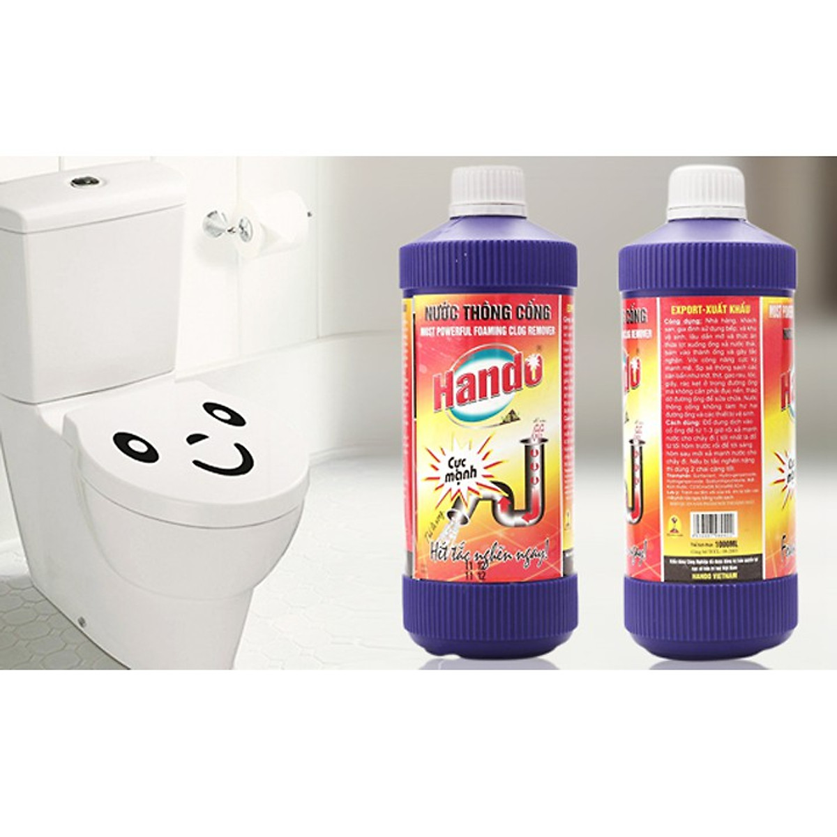 Nuớc thông cống Hando 1L Xuất Khẩu
