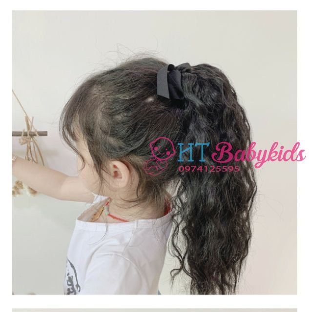Tóc Giả Bé Gái, Tóc Cột Xù Mì Dành Cho Bé Gái