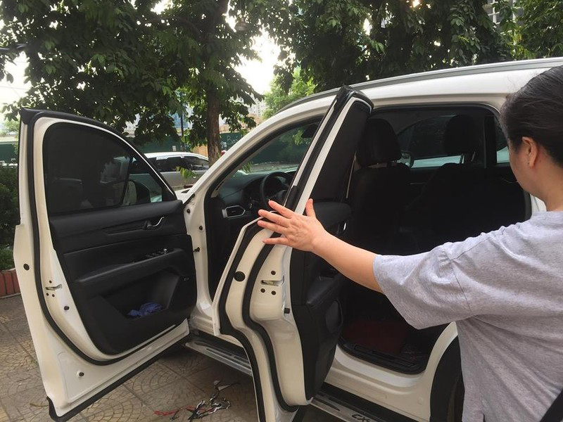 Che nắng nam châm xe Mazda Cx5 2018-2019-2020-2021, tấm che nắng, bộ 4 rèm che nắng kính sườn dành cho xe , loại 1 dày dặn, nam châm cực hút, thiết kế chuẩn form xe, chắn nắng hiệu quả