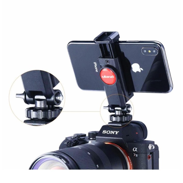Kẹp điện thoại gắn Micro Ulanzi ST-06