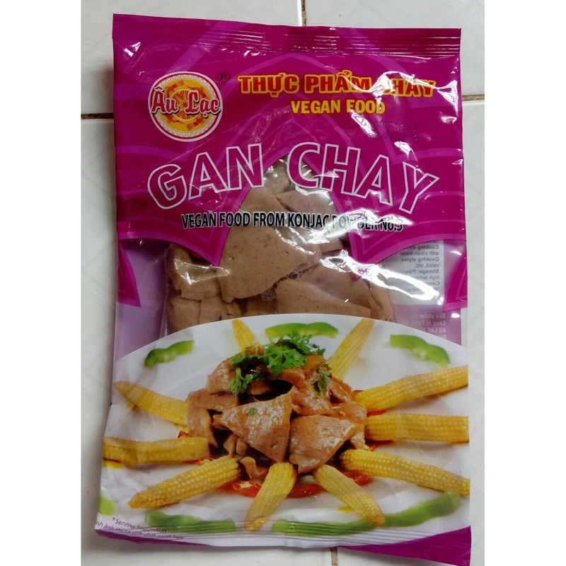 Gan chay âu lạc gói 150g