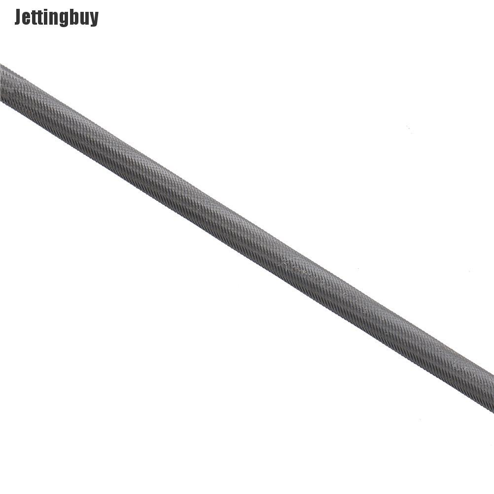 Jettingbuy 4mm Round Handle Chainsaw Files Saw Chain Sharpener Grater Holder