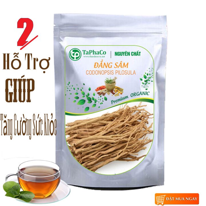 Đẳng sâm khô 500g, Đảng sâm khô, Lộ đẳng sâm - Thảo Dược Tấn Phát