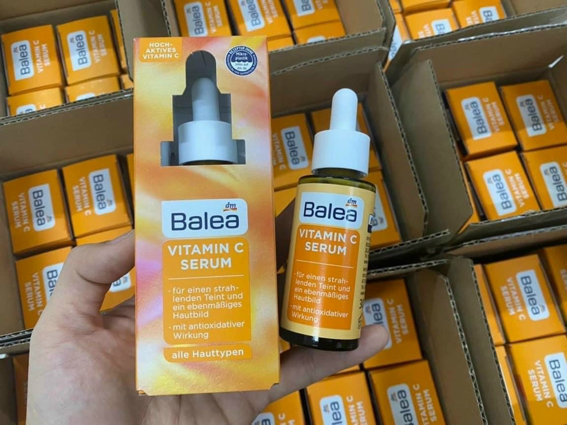 Serum trắng da Balea Vitamin C Đức Chai 30ml