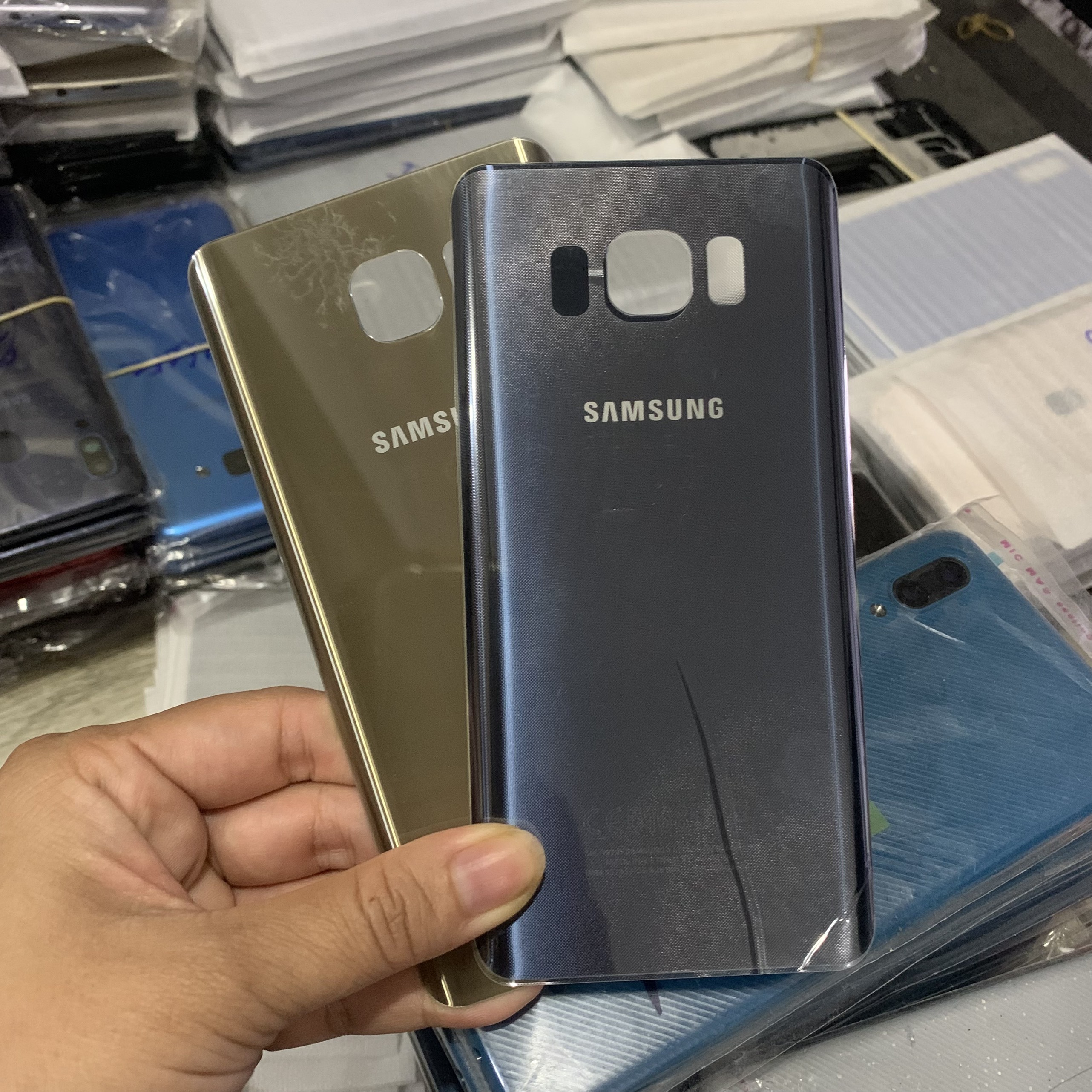 nắp lưng đậy pin samsung note 5
