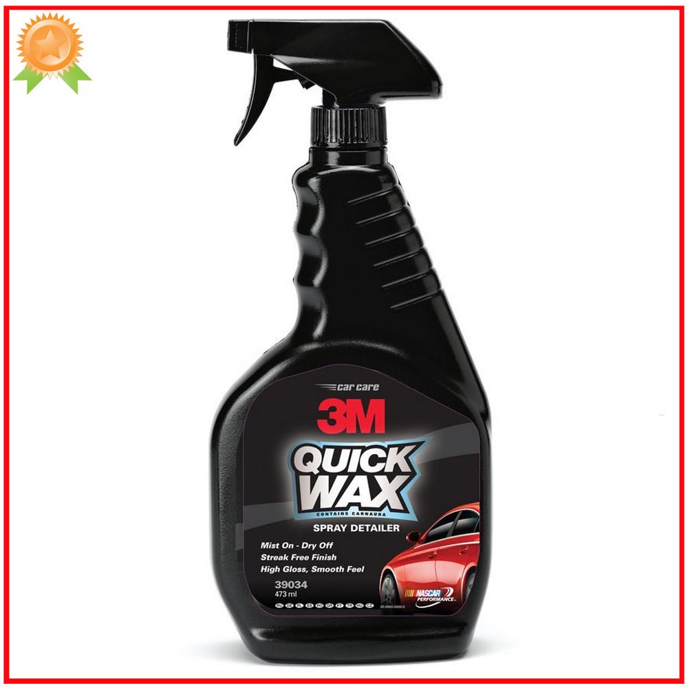Đánh bóng nhanh sơn xe 3M Quick Wax 473ml (Mỹ)