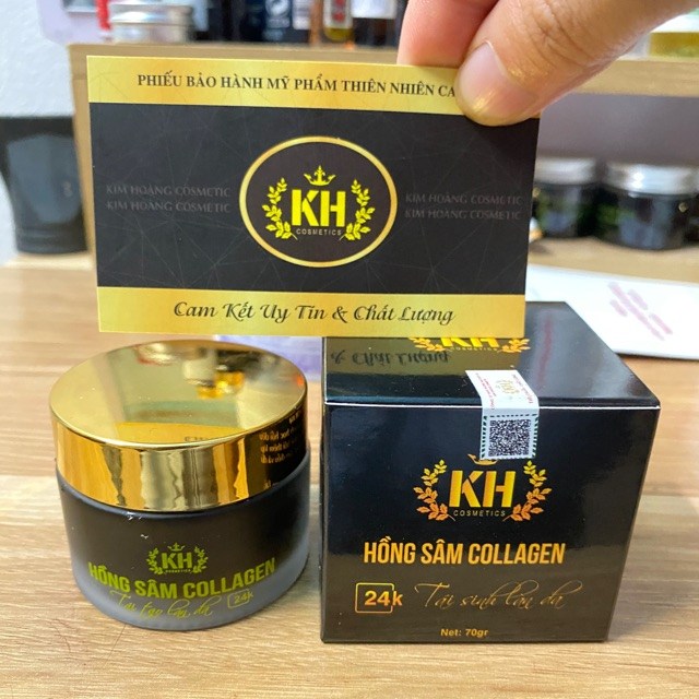[HCM]Mặt nạ hồng sâm Collagen Kim Hoàng - TS001