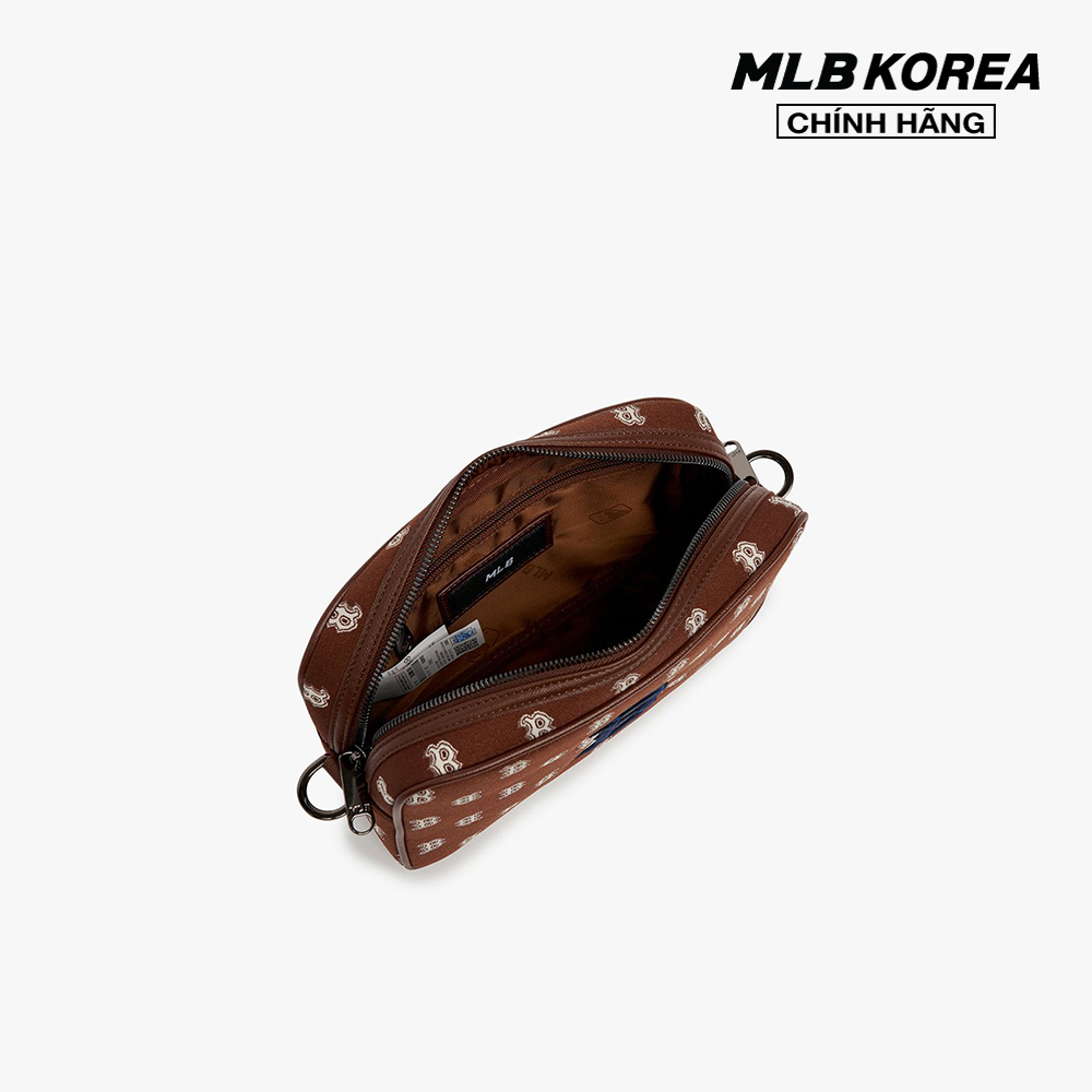 MLB - Túi đeo chéo phom chữ nhật Monogram 3ACRM012N-43BRD
