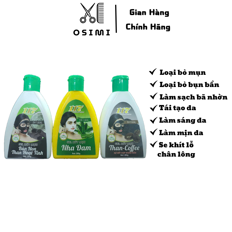 Gel lột mụn 117 Cosmetics 200g
