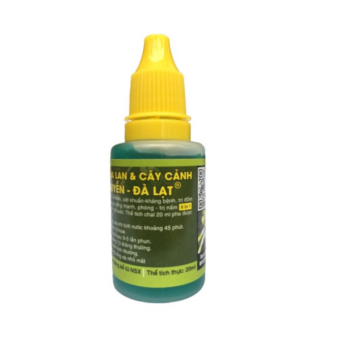 Chế phẩm sinh học kích mầm, kích rễ Hùng Nguyễn cho hoa lan cây cảnh lọ 20ml