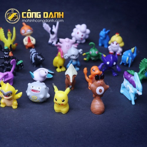 Bộ 144 mô hình pokemon