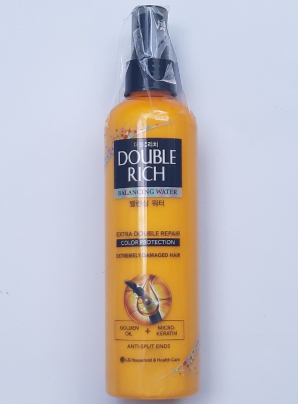 [tóc nhuộm] Double Rich Balancing Water Nutri Care - Double Rich Xịt dưỡng tóc mềm mượt ( Tím ) 250ml nhập khẩu