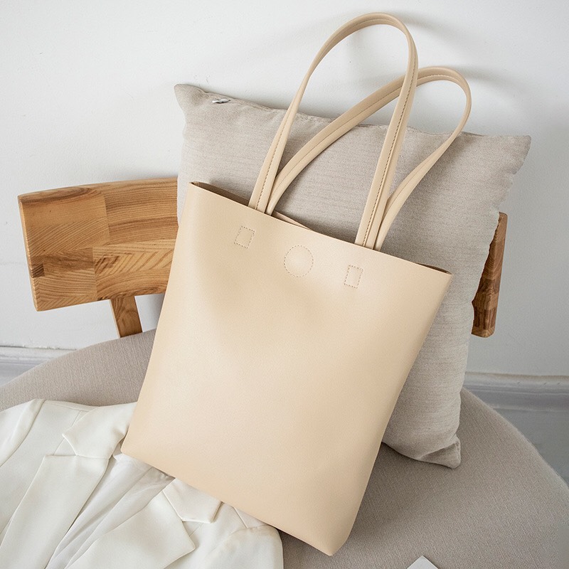 [ SALE 98K DA ĐẸP ] TÚI XÁCH NỮ VỪA A4 VIỀN ĐINH TÚI TOTE DA GIÁ RẺ HÀNG ĐẸP LOẠI 1 + HÌNH THẬT M66