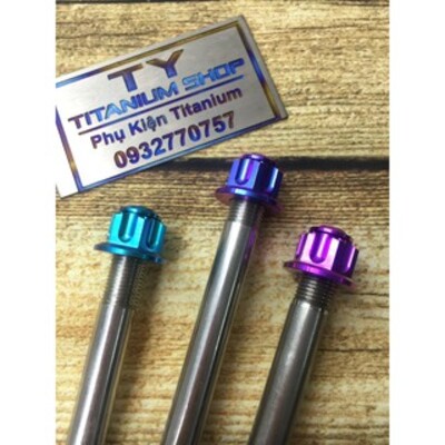 FULL COMBO CỐT TRƯỚC SAU + ỐC TITANIUM GR5 CÁC DÒNG XE.