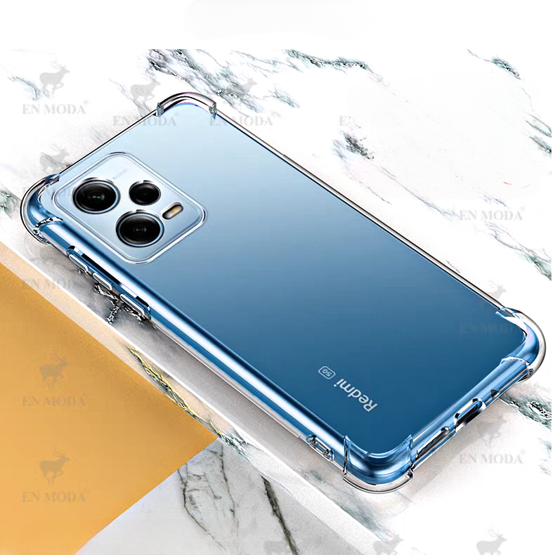 Ốp lưng redmi note 12 pro 5g / note 13 pro 5g dẻo trong suốt lồi 4 góc hạn chế ố vàng ôm máy