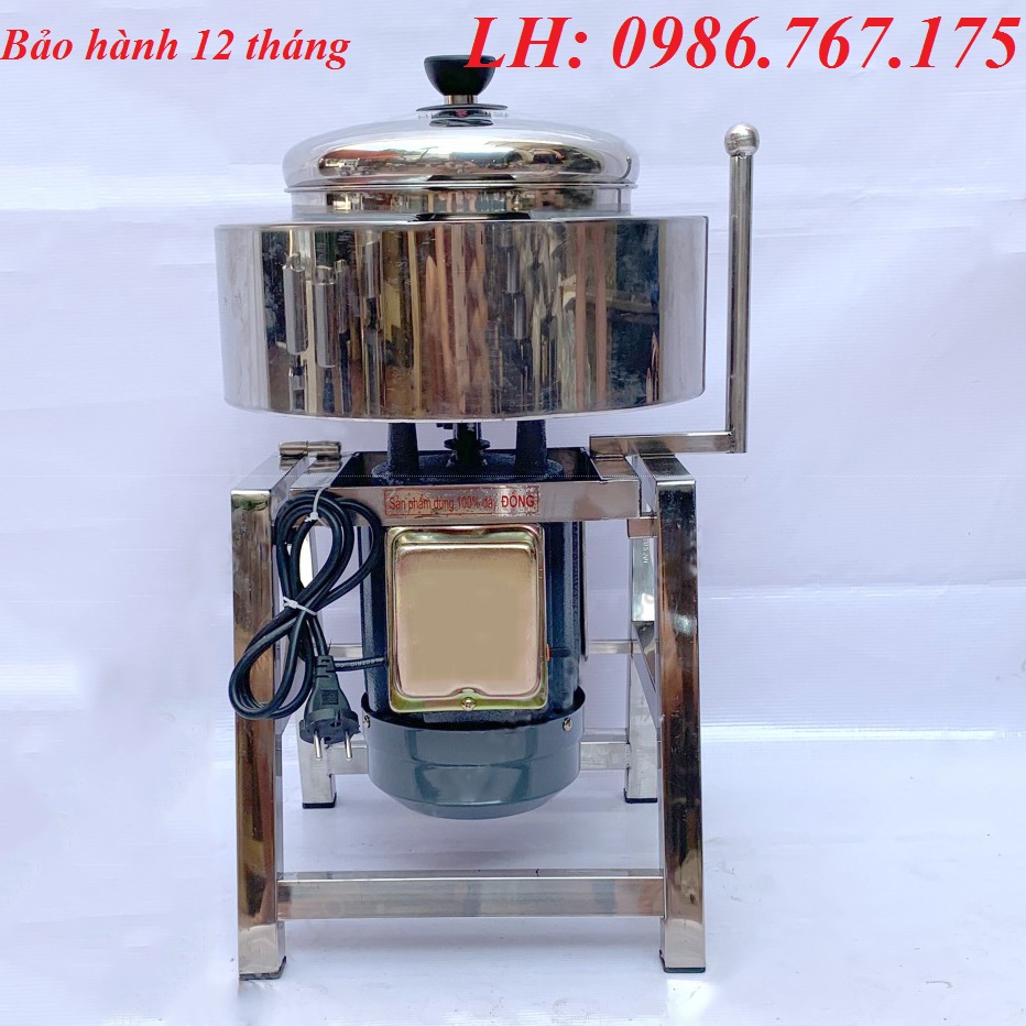 Máy xay giò chả 2kg/mẻ khung Inox chữ A có bao đá