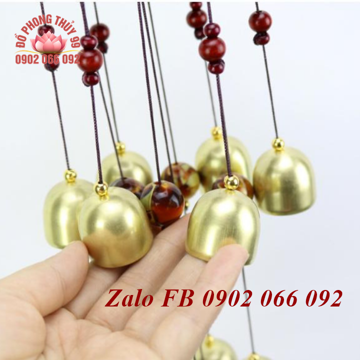 Chuông gió phong thủy 10 quả chuông MT510