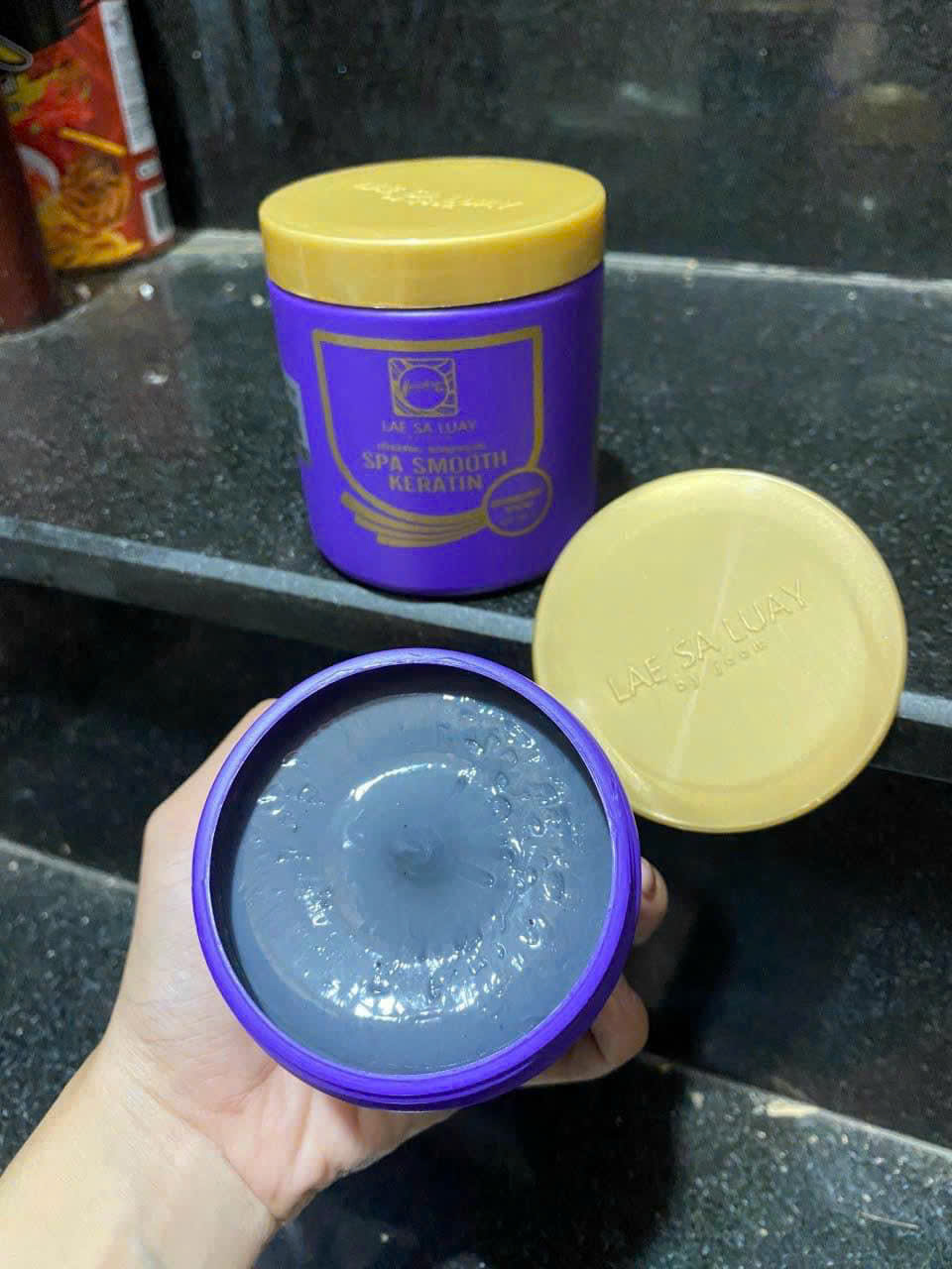 Ủ Tóc Lụa Keratin Lae Sa Luay Thái Lan 250ml