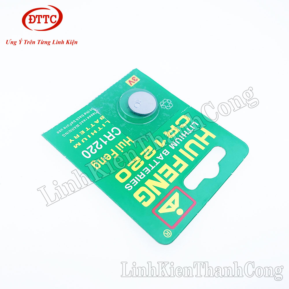 Pin 3V CR1220 CR2016 CR2025 CR2032