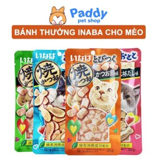 Viên Cá Mềm Inaba Snack Cho Mèo 30g (Vị Ngẫu Nhiên) thumbnail