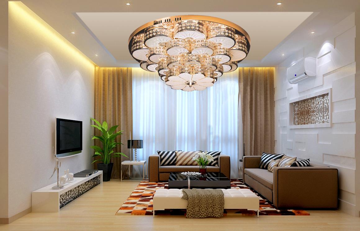 [Trả góp 0%] Đèn mâm ốp trần - pha lê trang trí VKT-NC-8025B