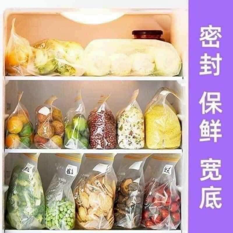 Set 3 hộp túi zip đựng thực phẩm có khoá(combo 80 túi)
