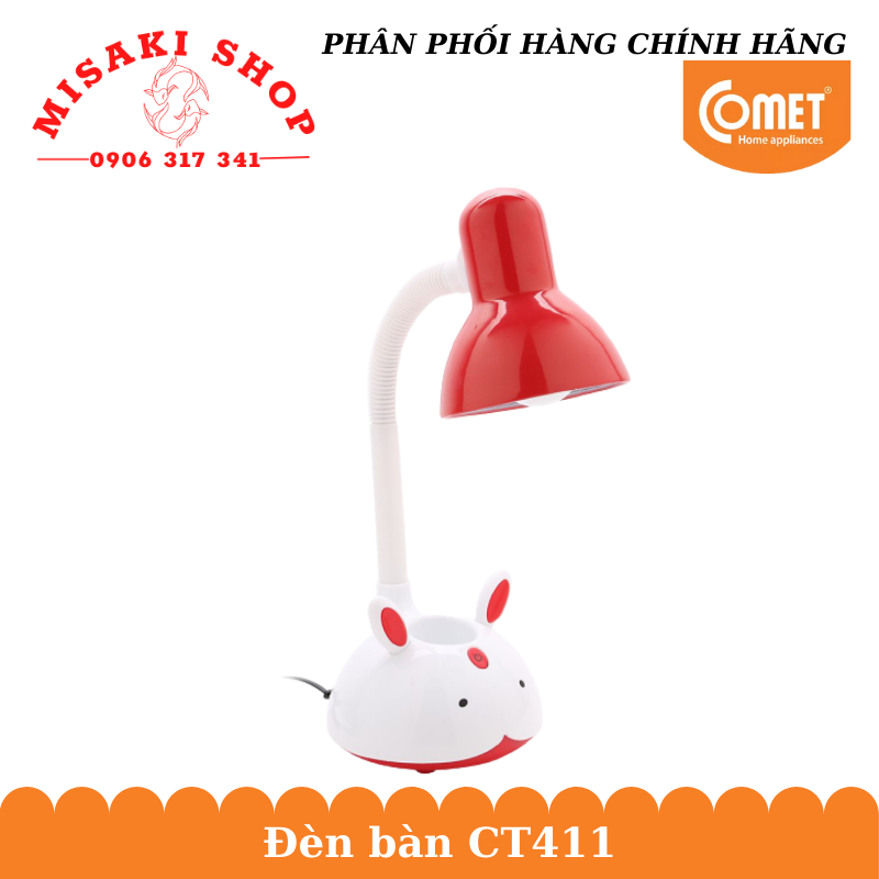 Đèn Bàn Học Sinh Comet CT411R | MISAKISHOP
