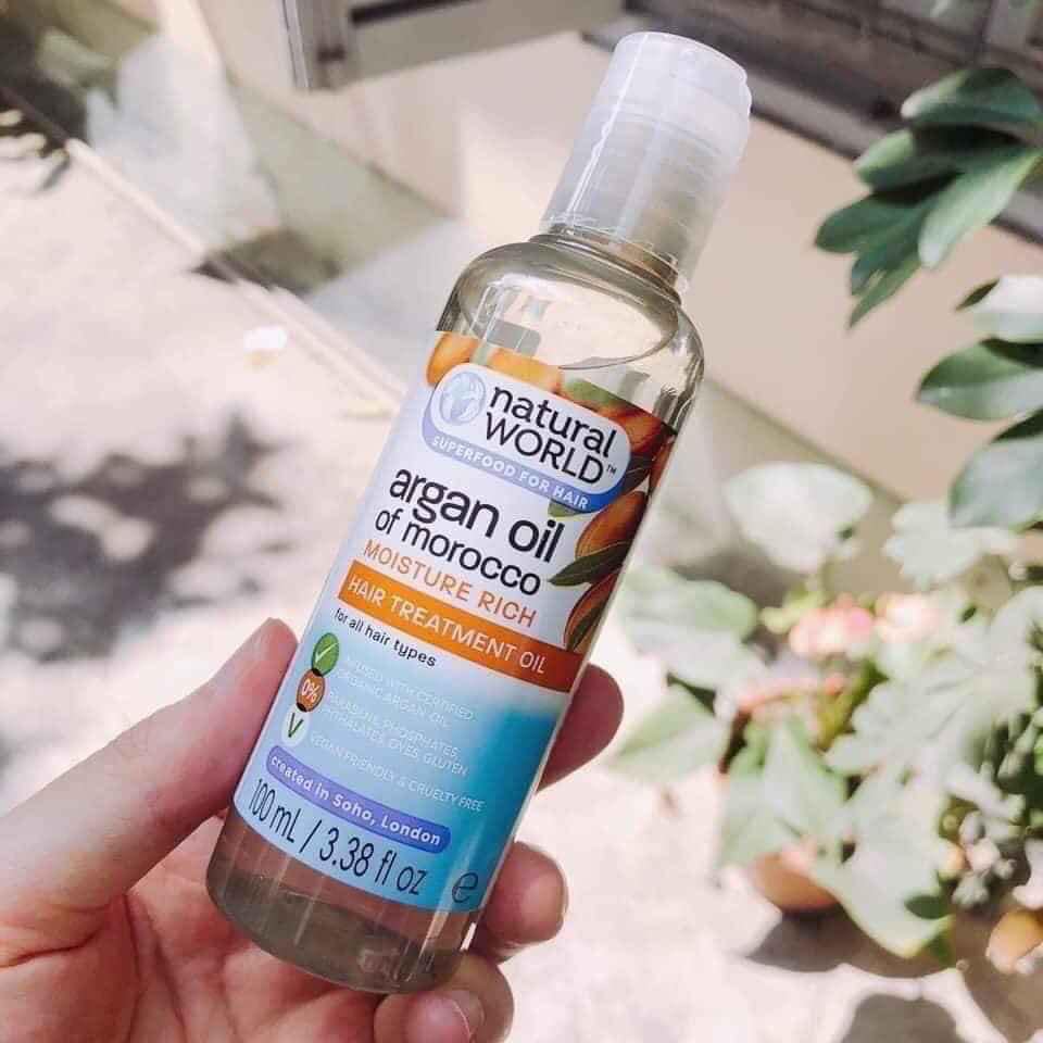 Dầu Dưỡng Tóc Natural World Argan Oil Of Morocco Hair Treatment Oil | Dầu Dưỡng Tóc Natural World Argan Oil Of Morocco Hair Treatment Oil |